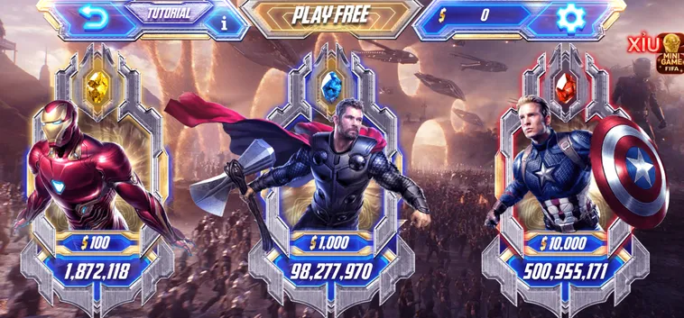 Nổ Hũ Avengers Tại SunWin Điểm Đến Giải Trí Đẳng Cấp Với Tỷ Lệ Thắng Cược Khủng