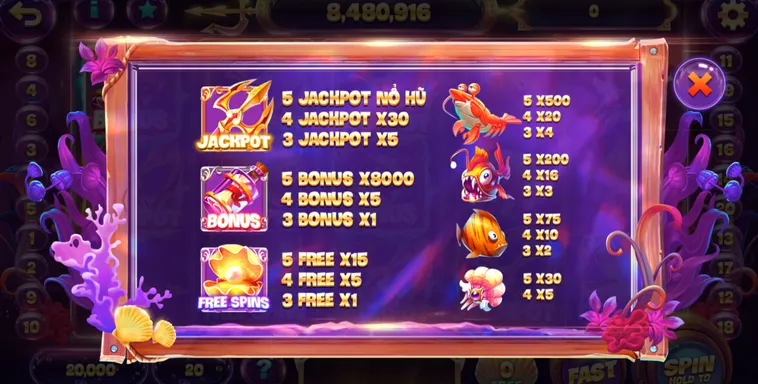 Chinh Phục Kho Báu Đại Dương Cùng Game Nổ Hũ Thủy Cung Tại SunWin