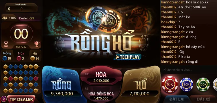 Rồng Hổ Livestream Tại SunWin Trải Nghiệm Đỉnh Cao Với Hệ Thống Cược Siêu Hấp Dẫn